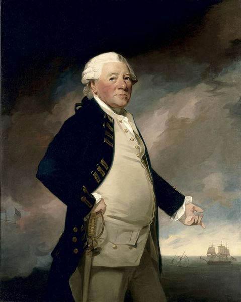 George Romney Vice-Admiral Sir Hyde Parker